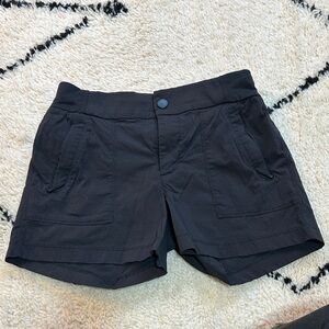 Athleta Black Tech Hiking Shorts